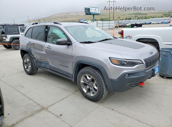 1C4PJMBX1KD259184 2019 JEEP CHEROKEE Silver წინა მარჯვენა