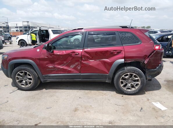 1C4PJMBX1KD283775 2019 JEEP CHEROKEE Red Widok wnętrza 360 stopni
