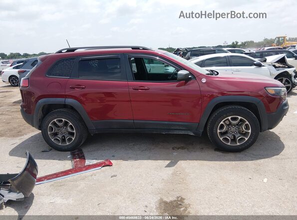1C4PJMBX1KD283775 2019 JEEP CHEROKEE Red Widok wnętrza z tyłu