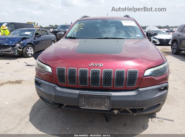 1C4PJMBX1KD283775 2019 JEEP CHEROKEE Red Widok zestawu wskaźników