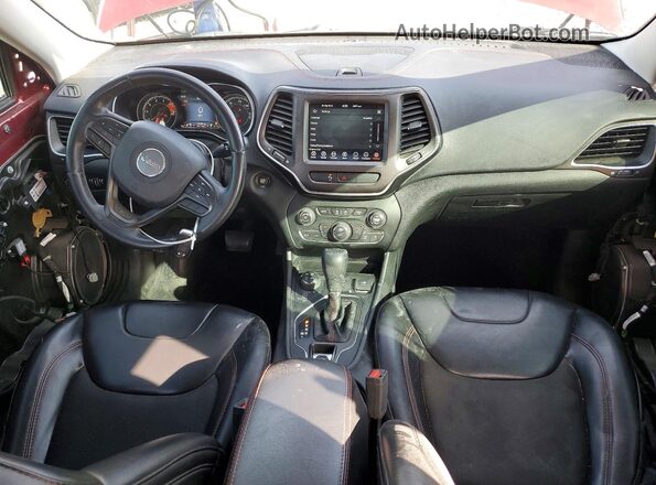 1C4PJMBX1KD440740 2019 JEEP CHEROKEE Бордовый 