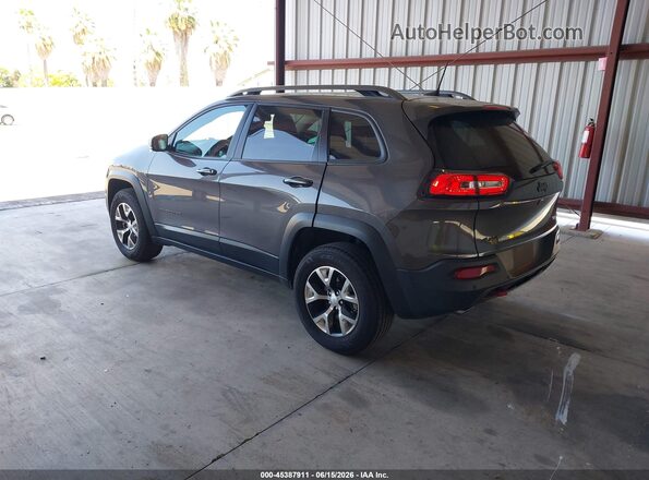 1C4PJMBX3JD525755 2018 JEEP CHEROKEE Gray 
