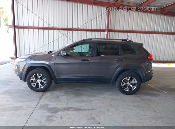 1C4PJMBX3JD525755 2018 JEEP CHEROKEE Gray 