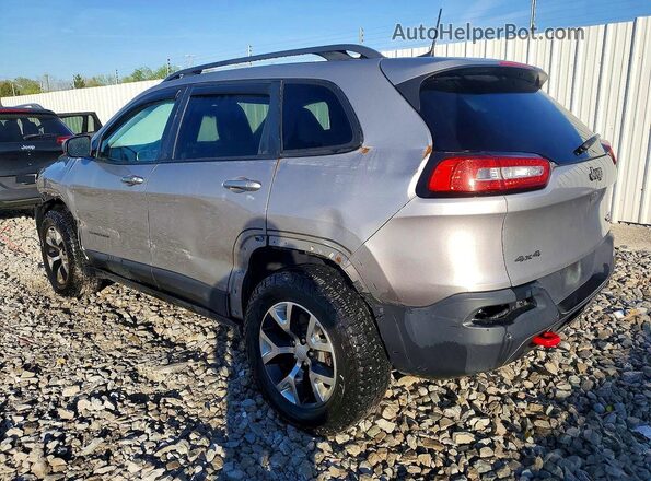 1C4PJMBX3JD619991 2018 JEEP CHEROKEE Silver Հետևի ձախ