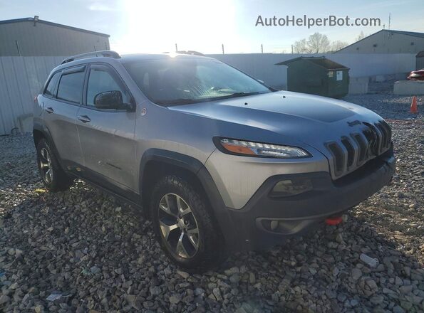 1C4PJMBX3JD619991 2018 JEEP CHEROKEE Silver Առջևի աջ