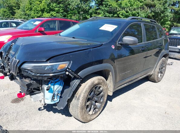 1C4PJMBX3KD257470 2019 JEEP CHEROKEE Black Front left
