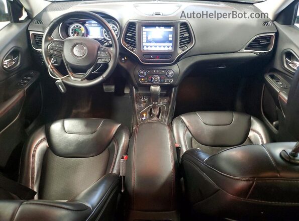 1C4PJMBX3KD361697 2019 JEEP CHEROKEE Черный Вид панели приборов