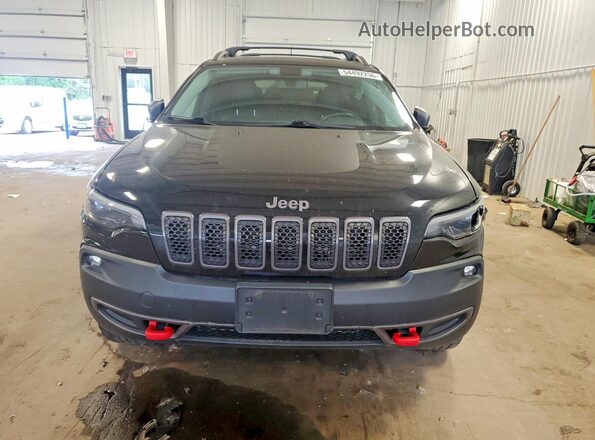 1C4PJMBX3KD361697 2019 JEEP CHEROKEE Черный Вид спереди