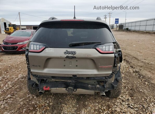 1C4PJMBX3KD458575 2019 JEEP CHEROKEE Tan Vista trasera