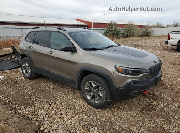 1C4PJMBX3KD458575 2019 JEEP CHEROKEE Tan Delantero derecho