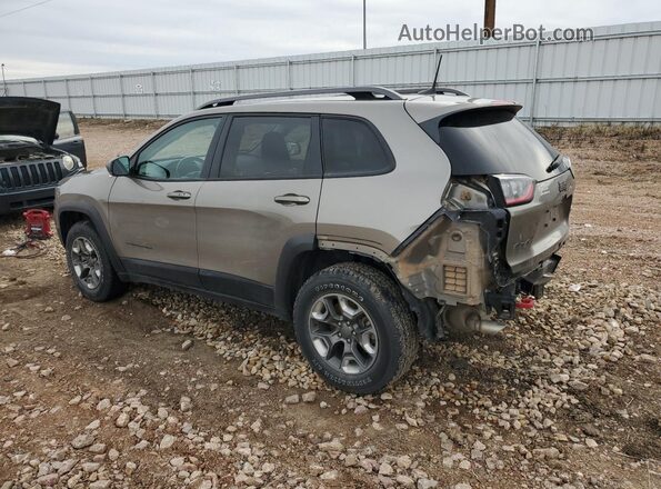 1C4PJMBX3KD458575 2019 JEEP CHEROKEE Tan Trasero izquierdo