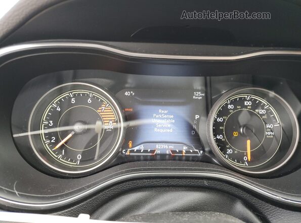 1C4PJMBX3KD458575 2019 JEEP CHEROKEE Tan Vista del cuadro de instrumentos