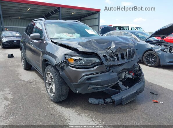 1C4PJMBX3LD515732 2020 JEEP CHEROKEE Gray Դիմացի տեսք