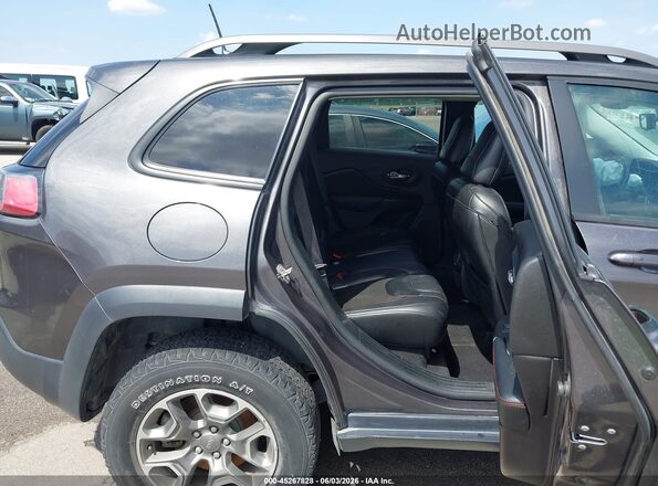 1C4PJMBX3LD515732 2020 JEEP CHEROKEE Gray VIN կոդի պիտակի տեսք