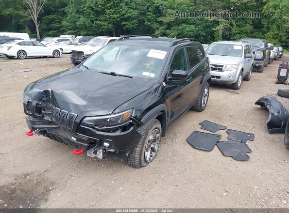 1C4PJMBX3ND535885 2022 JEEP CHEROKEE Черный Передняя левая четверть