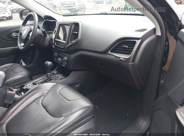 1C4PJMBX3ND535885 2022 JEEP CHEROKEE Черный Вид салона спереди