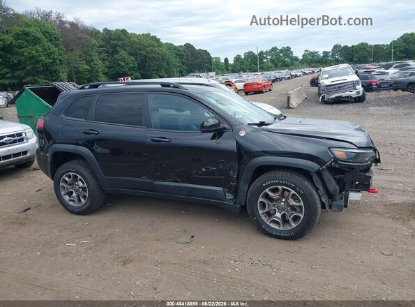 1C4PJMBX3ND535885 2022 JEEP CHEROKEE Черный Вид задней части салона