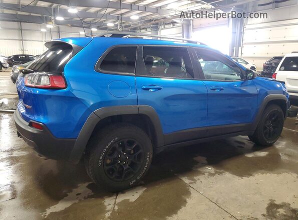 1C4PJMBX4KD310600 2019 JEEP CHEROKEE Blue უკანა მარჯვენა