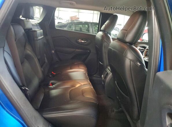 1C4PJMBX4KD310600 2019 JEEP CHEROKEE Blue უკანა სავარძლების ხედი