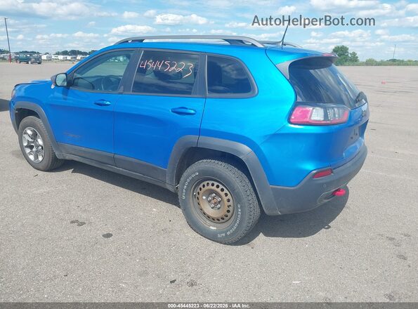 1C4PJMBX4KD362566 2019 JEEP CHEROKEE Blue უკანა მარცხენა