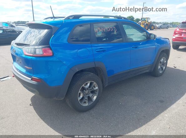 1C4PJMBX4KD362566 2019 JEEP CHEROKEE Blue უკანა მარჯვენა