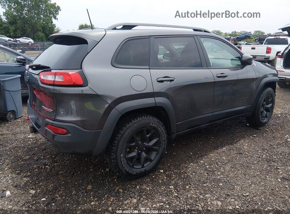 1C4PJMBX5JD529936 2018 JEEP CHEROKEE Gray Задня права чверть