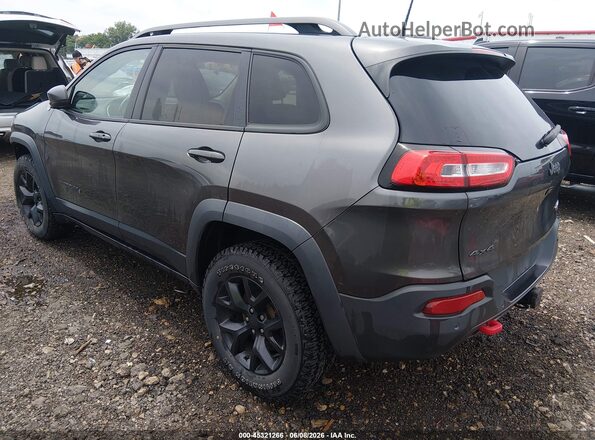1C4PJMBX5JD529936 2018 JEEP CHEROKEE Gray Задня ліва чверть