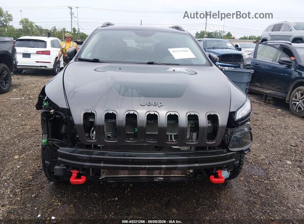 1C4PJMBX5JD529936 2018 JEEP CHEROKEE Gray Вид задньої частини салону