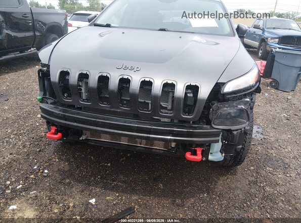 1C4PJMBX5JD529936 2018 JEEP CHEROKEE Gray Вид спереду