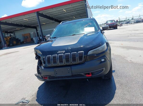 1C4PJMBX5KD353312 2019 JEEP CHEROKEE Black Widok zestawu wskaźników
