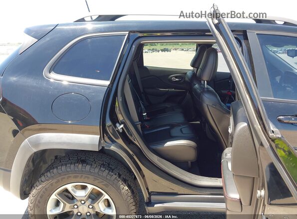 1C4PJMBX5KD353312 2019 JEEP CHEROKEE Black Widok naklejki z numerem VIN