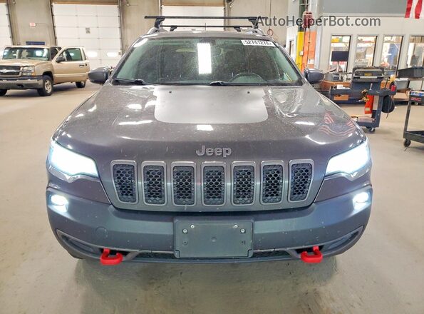 1C4PJMBX5KD374449 2019 JEEP CHEROKEE Серый Вид спереди