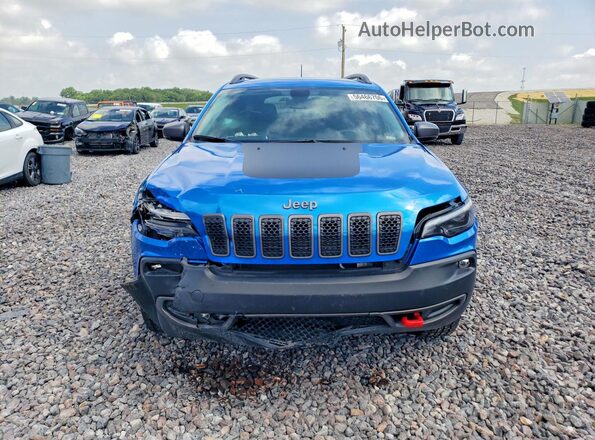 1C4PJMBX5LD633782 2020 JEEP CHEROKEE Blue Vista frontal