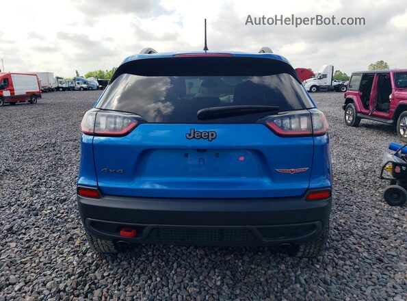 1C4PJMBX5LD633782 2020 JEEP CHEROKEE Blue Vista trasera