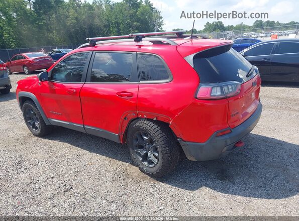 1C4PJMBX6KD309304 2019 JEEP CHEROKEE Red Tył lewy