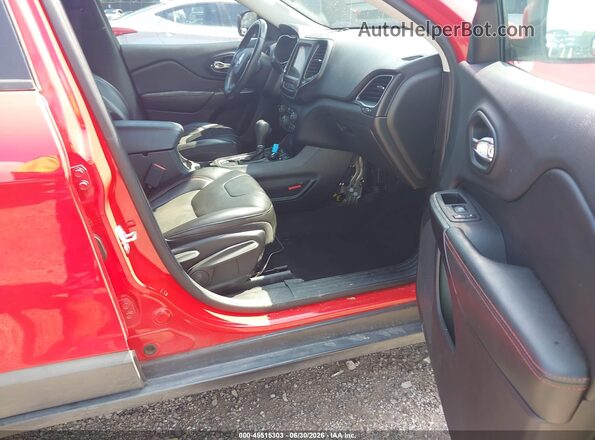 1C4PJMBX6KD309304 2019 JEEP CHEROKEE Red Widok wnętrza z przodu