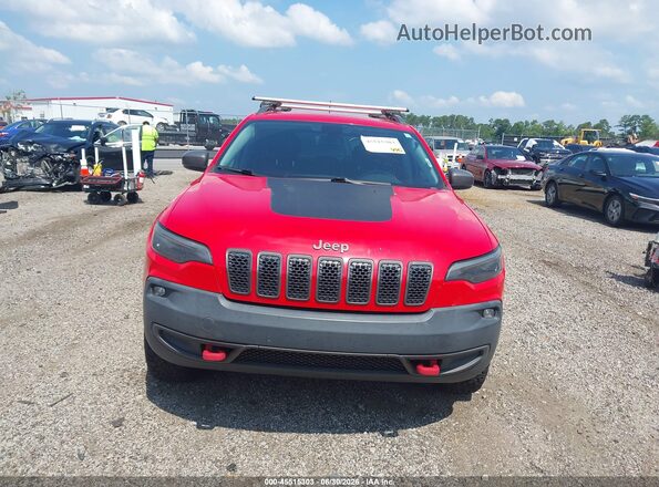 1C4PJMBX6KD309304 2019 JEEP CHEROKEE Red Widok zestawu wskaźników
