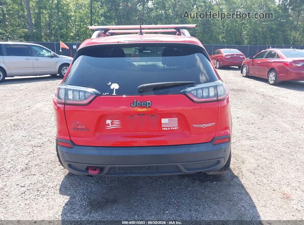 1C4PJMBX6KD309304 2019 JEEP CHEROKEE Red 