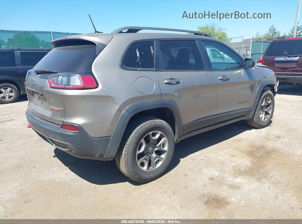 1C4PJMBX6KD314003 2019 JEEP CHEROKEE Brown Trasero derecho