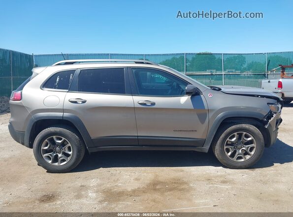 1C4PJMBX6KD314003 2019 JEEP CHEROKEE Brown Vista interior trasera