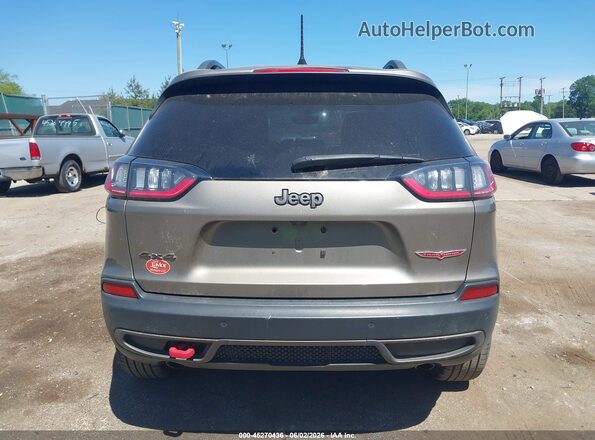 1C4PJMBX6KD314003 2019 JEEP CHEROKEE Brown 
