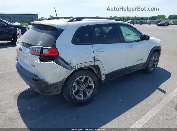 1C4PJMBX6KD415476 2019 JEEP CHEROKEE Белый Задняя правая четверть