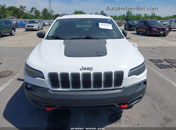 1C4PJMBX6KD415476 2019 JEEP CHEROKEE Белый Вид щитка приборов