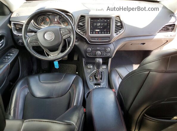 1C4PJMBX6KD426655 2019 JEEP CHEROKEE Gray წინა პანელის ხედი