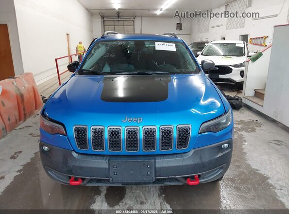 1C4PJMBX6LD510430 2020 JEEP CHEROKEE Blue Vista interior trasera