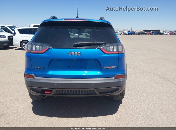 1C4PJMBX8KD185522 2019 JEEP CHEROKEE Blue 