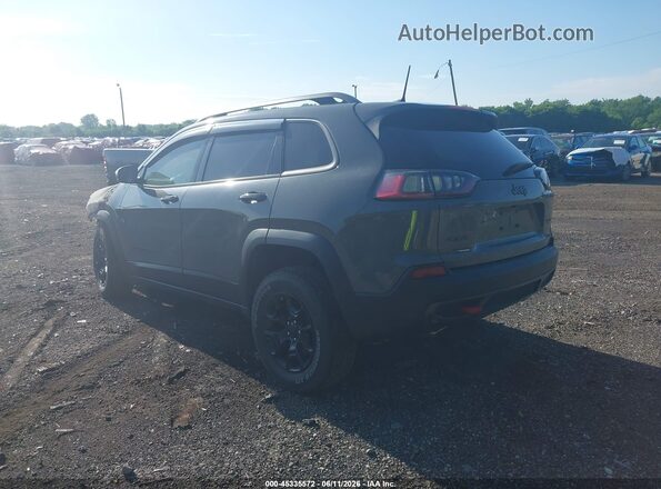 1C4PJMBX8KD385428 2019 JEEP CHEROKEE Gray Trasero izquierdo