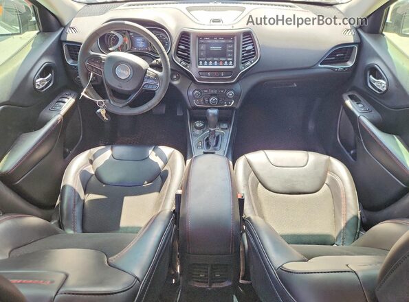 1C4PJMBX8ND502736 2022 JEEP CHEROKEE Белый Вид панели приборов
