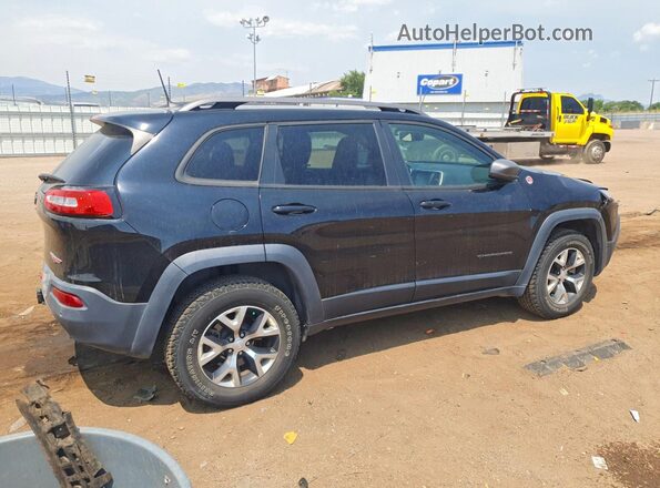 1C4PJMBX9JD517854 2018 JEEP CHEROKEE Черный Задняя правая четверть