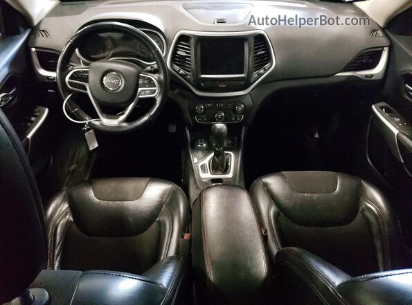 1C4PJMBX9JD526067 2018 JEEP CHEROKEE Синий Вид панели приборов